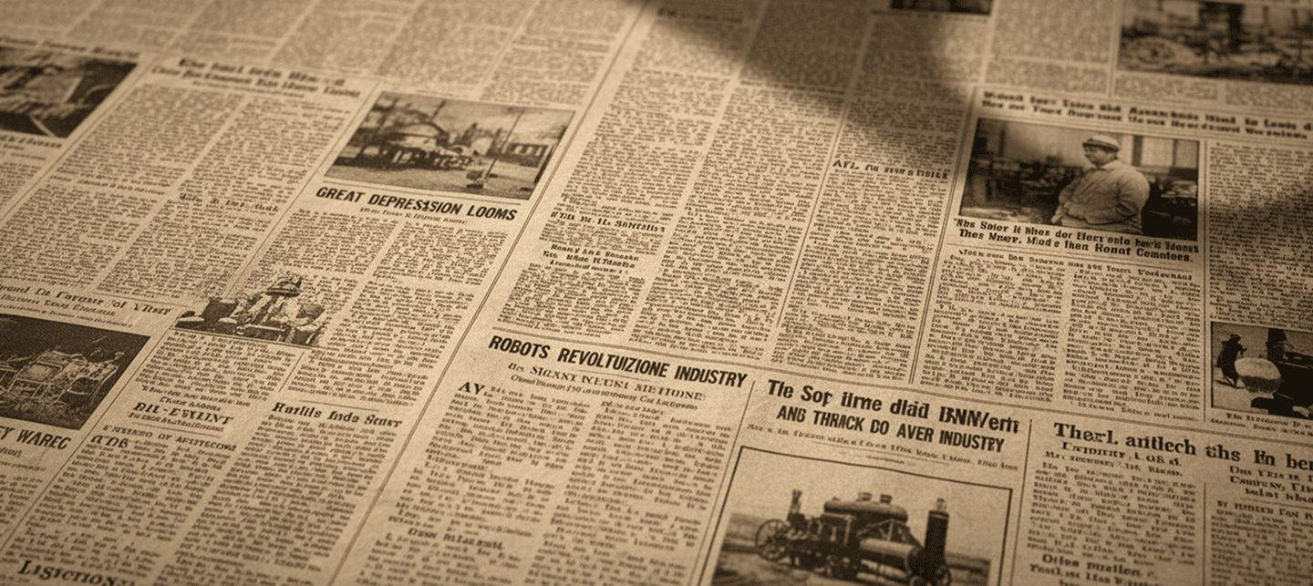 Vintage newspaper texture